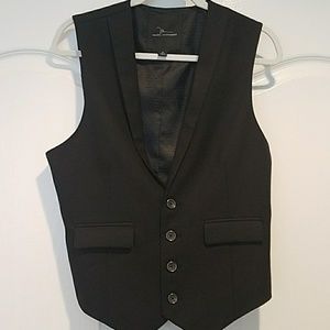 Mens Black Vest
